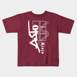 Stickman Ninja Kids T-Shirt